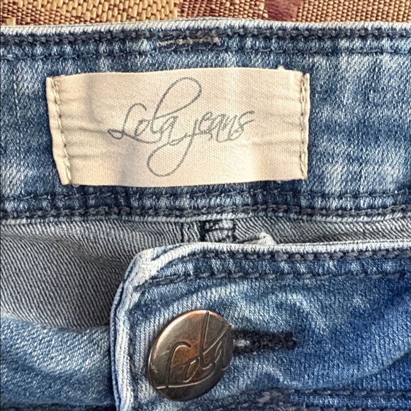 Lola jeans  denim  blue jeans  4-way stretch  skinny jeans  high rise  size 10 - Picture 13 of 15
